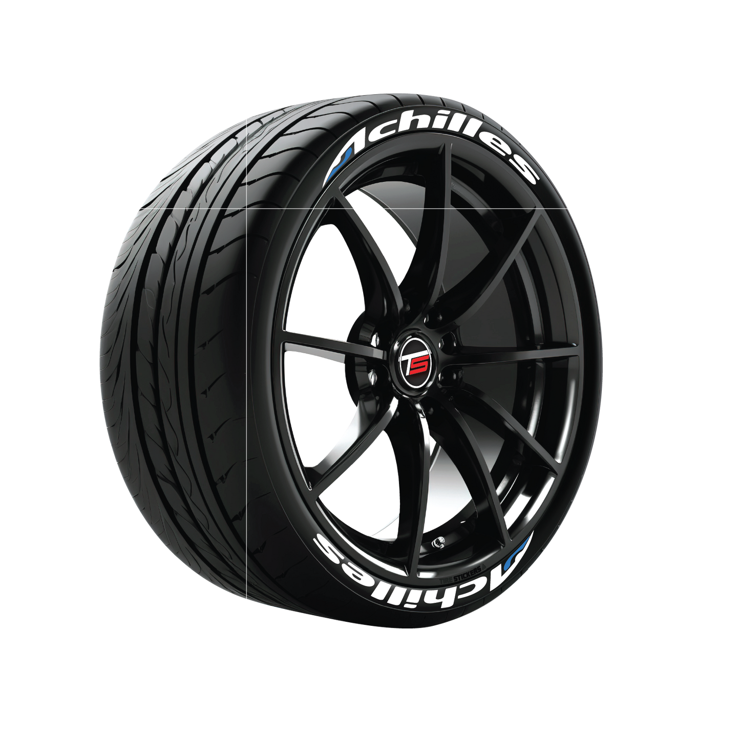Achilles Tire Stickers