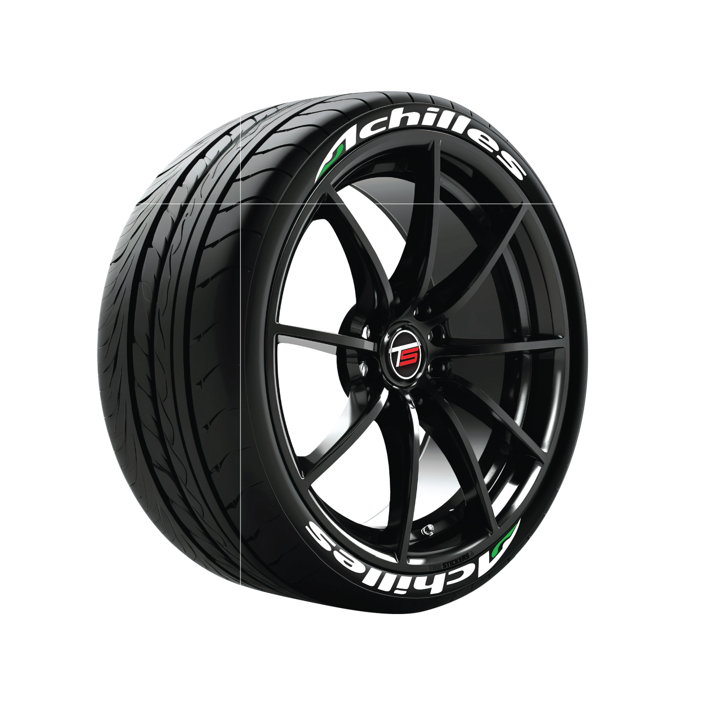 Achilles Tire Stickers
