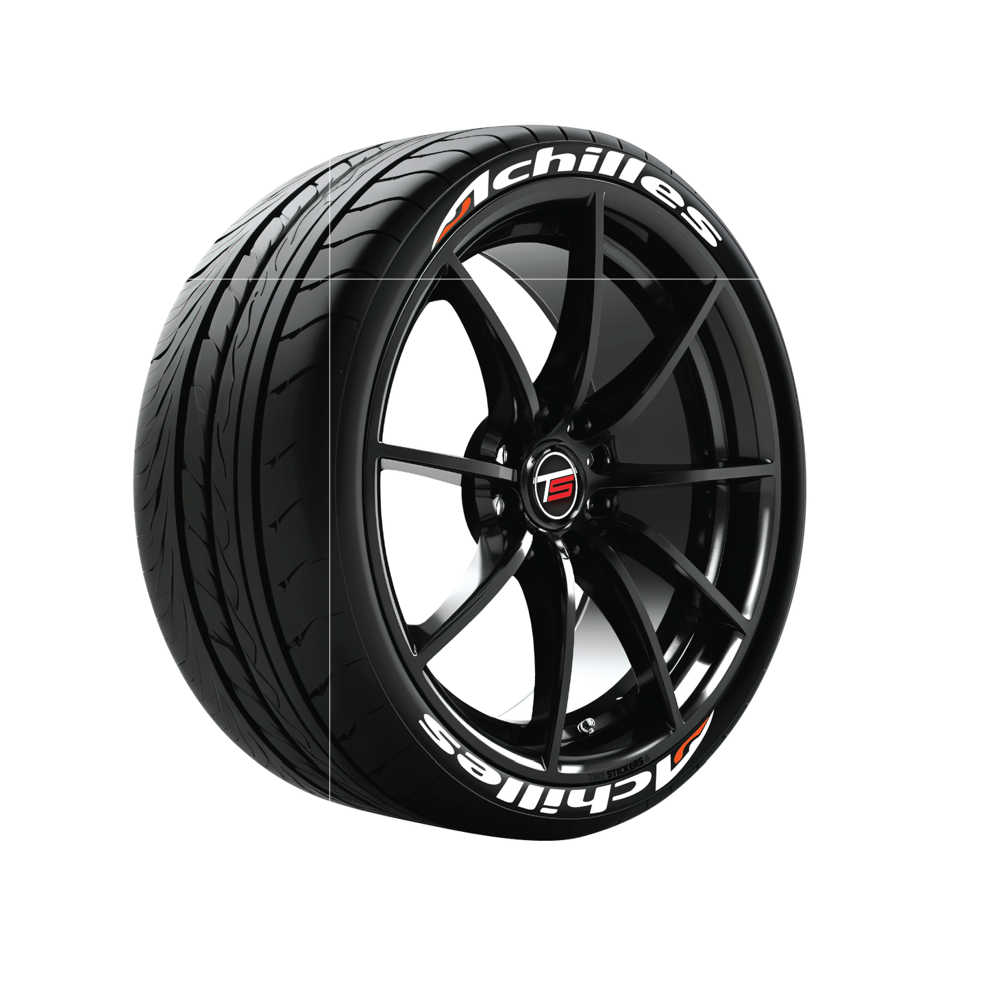 Achilles Tire Stickers