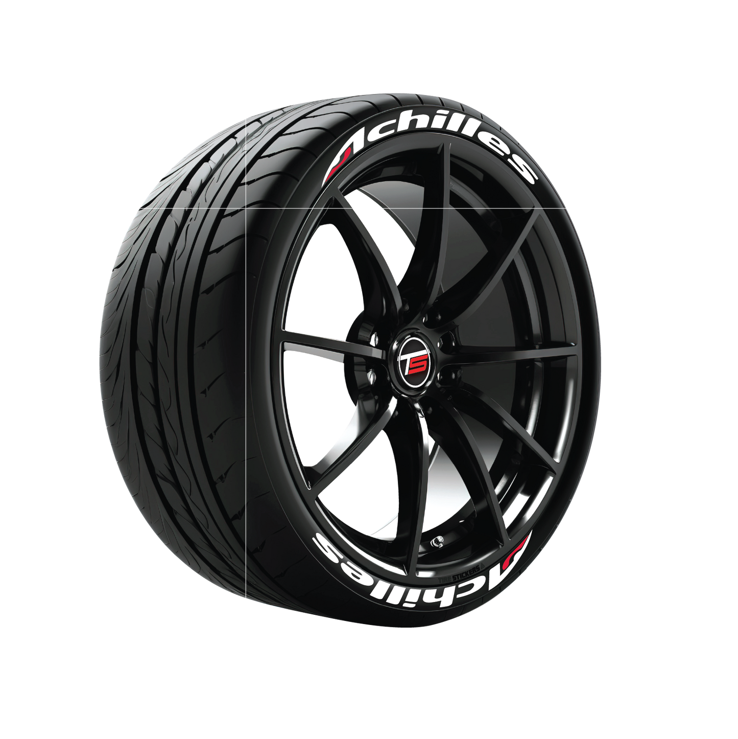 Achilles Tire Stickers