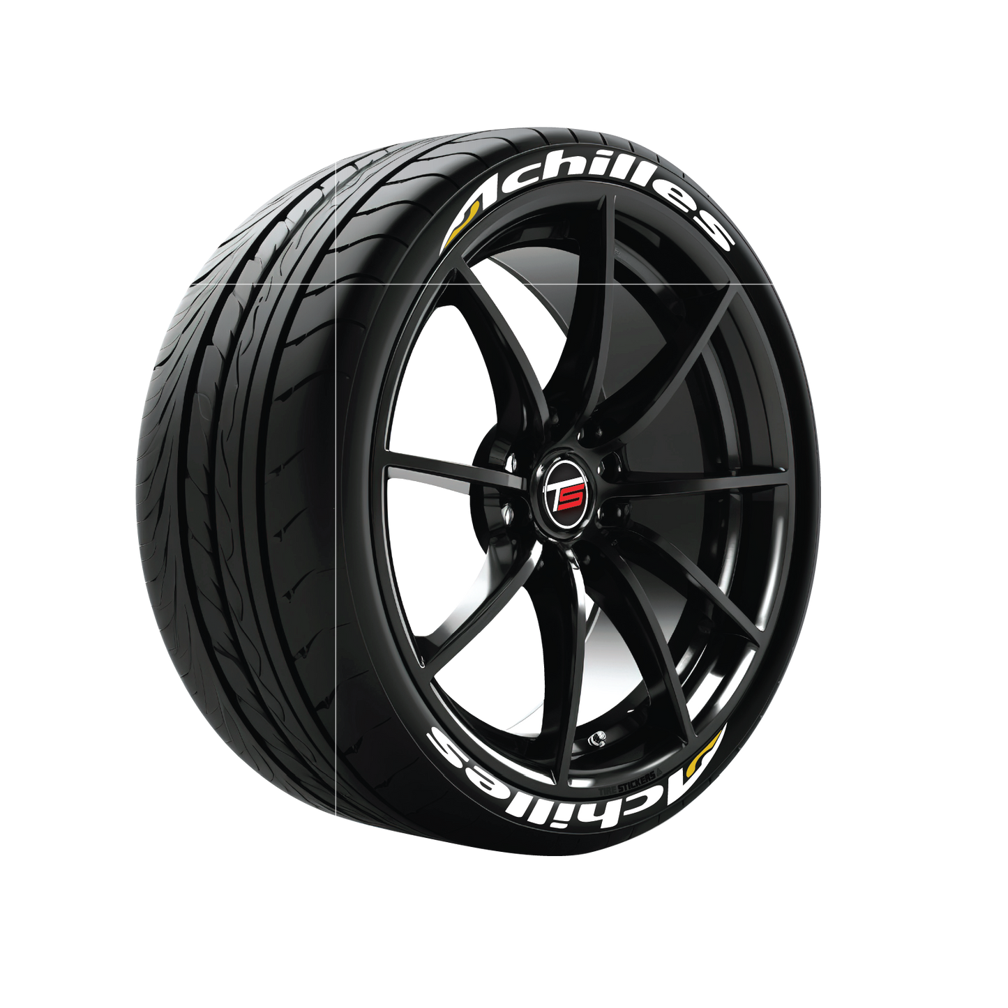 Achilles Tire Stickers