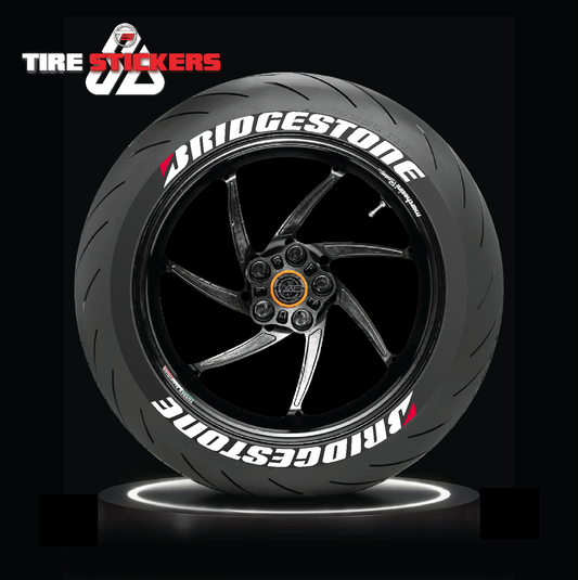 Bridgestone Bike Tire Stickers