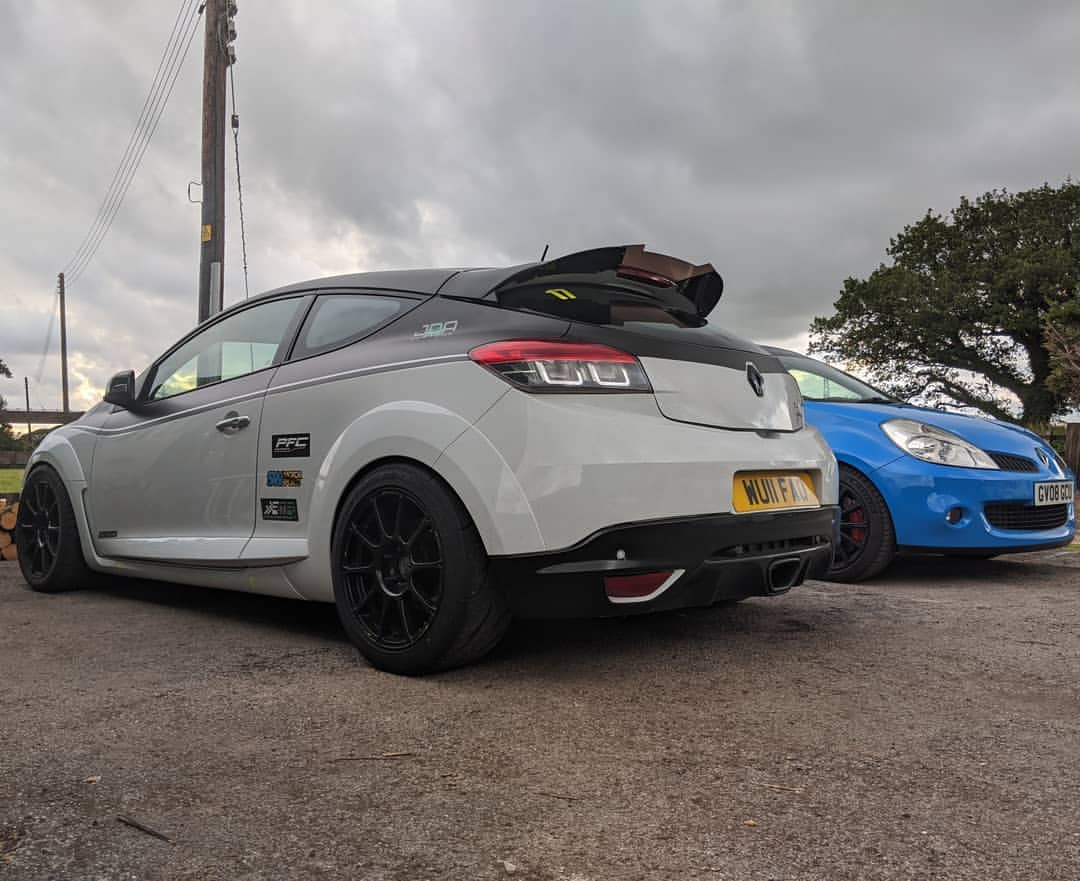 renault megane 3 rear wing spoiler
