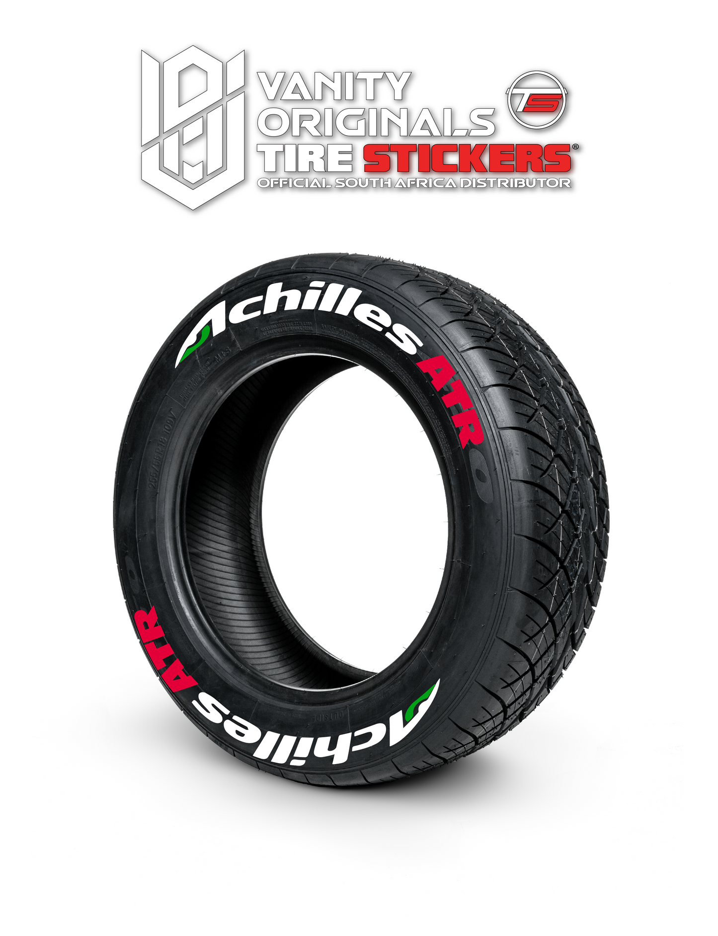 Achilles Tire Stickers