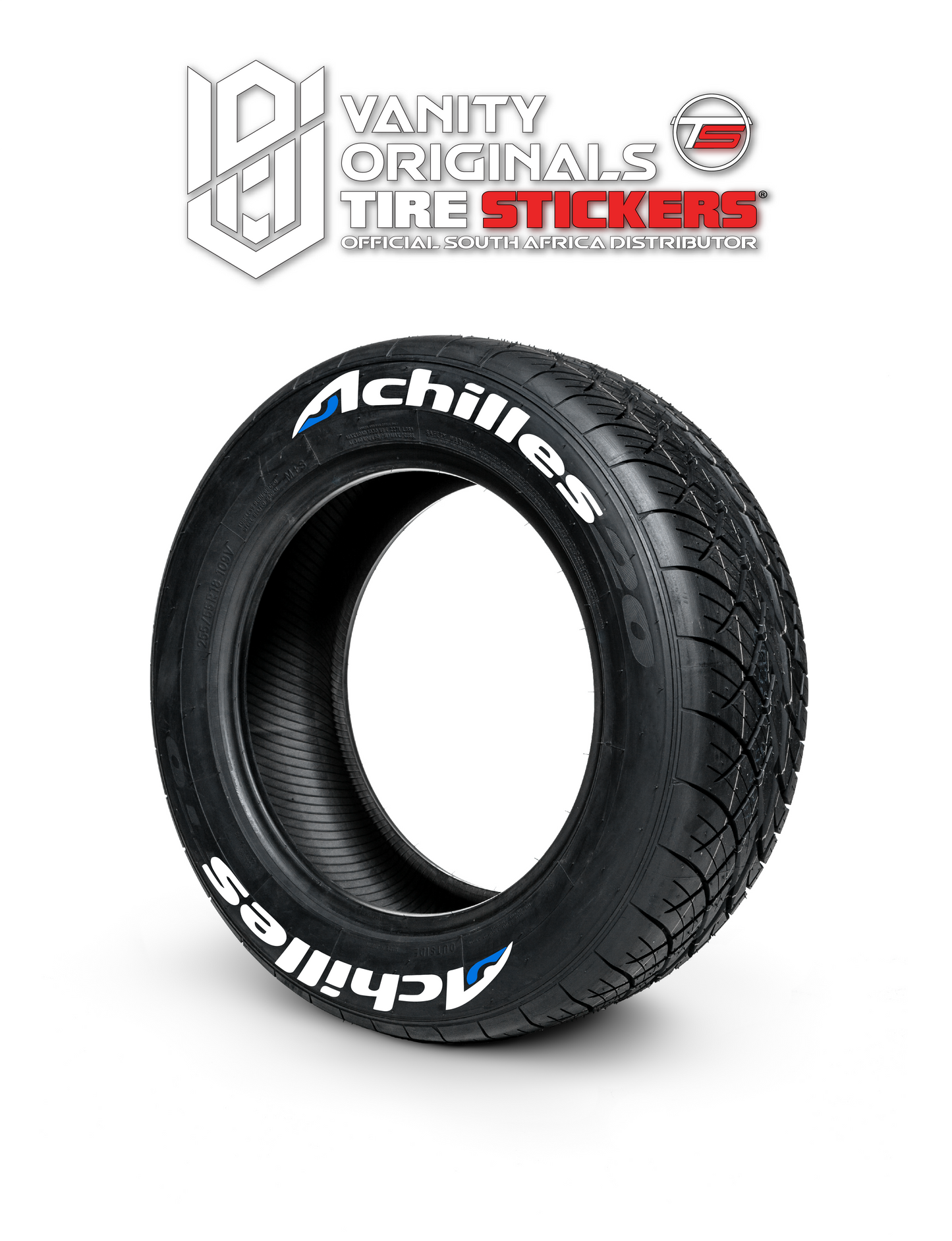 Achilles Tire Stickers