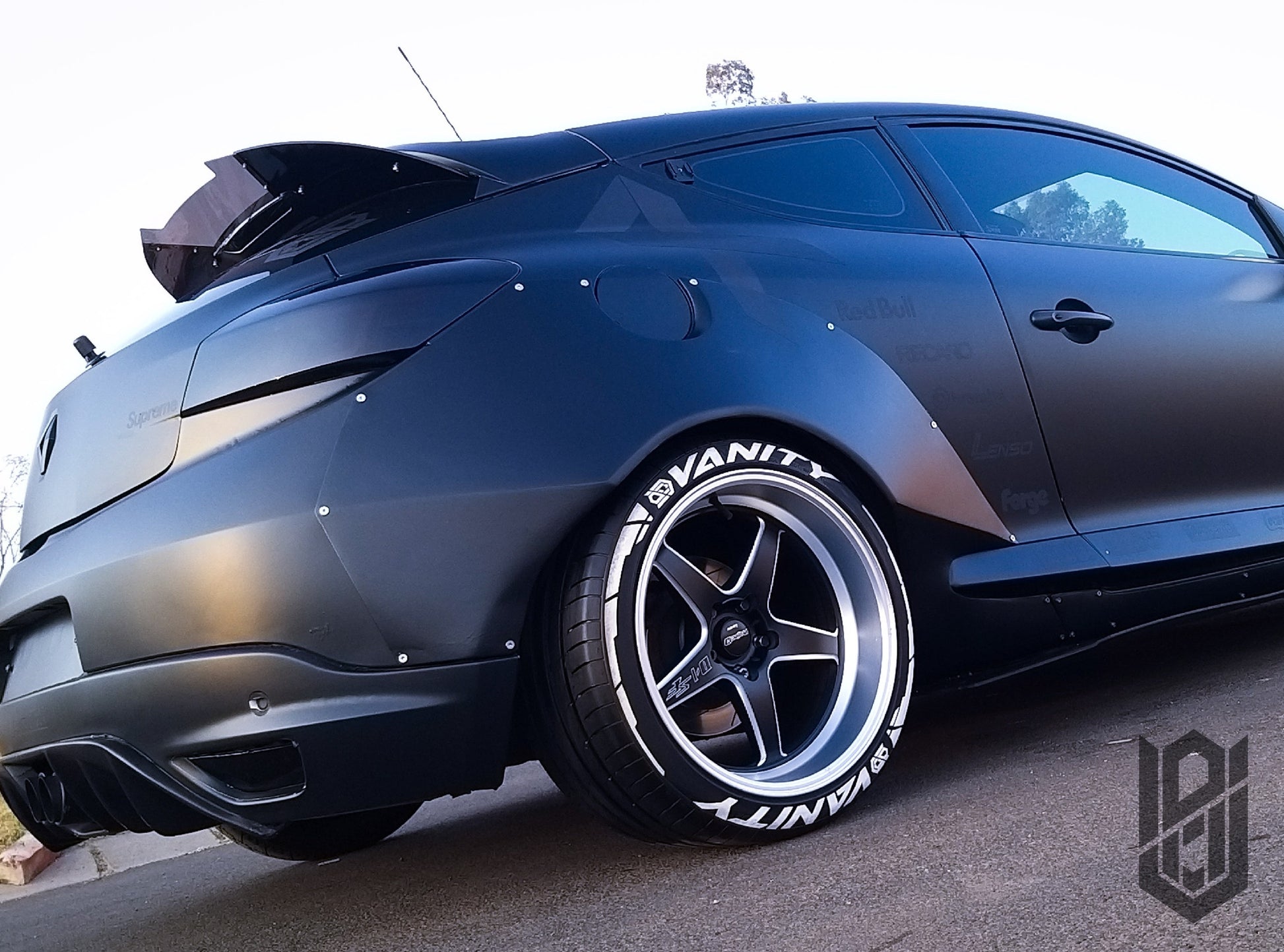renault megane 3 rear wing spoiler