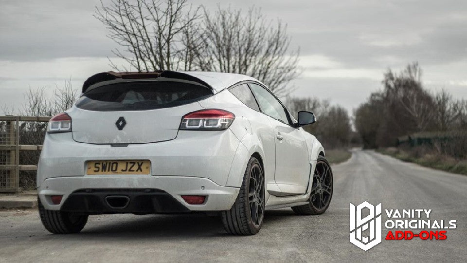 renault megane 3 rear wing spoiler