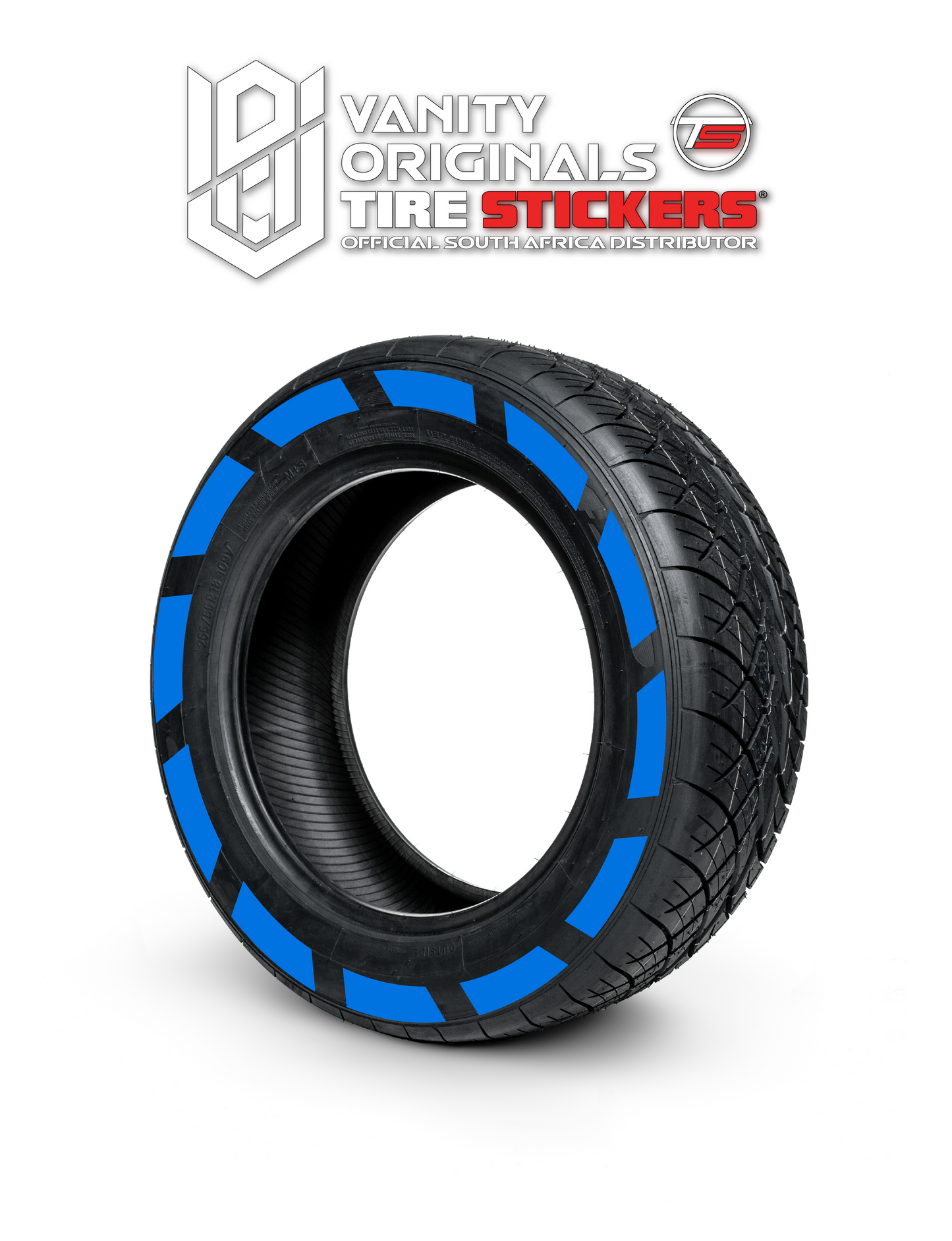 Broken Wall Tire Stickers