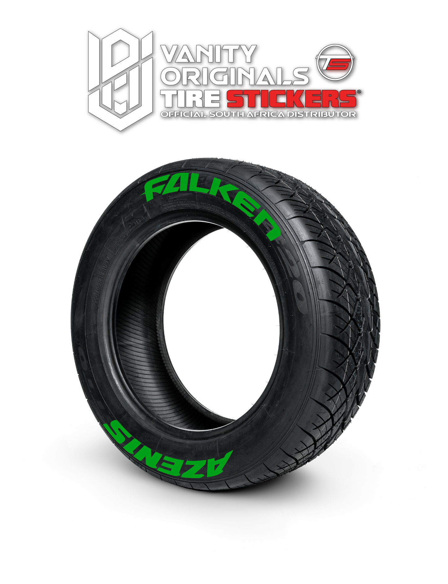 Falken Azenis Tire Stickers