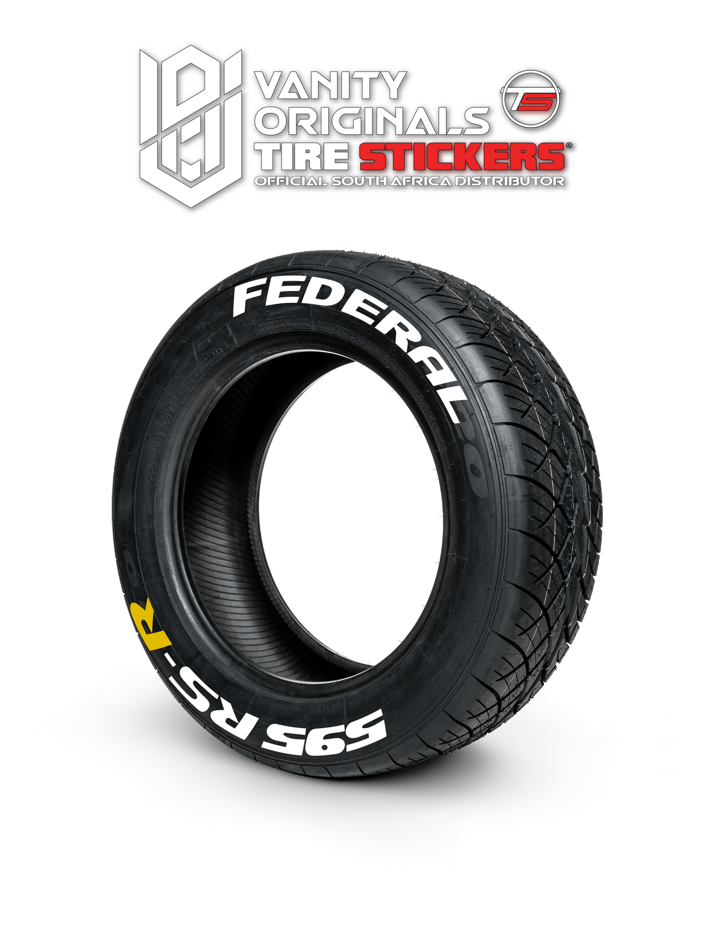 Federal 595 RS-R Tire Stickers