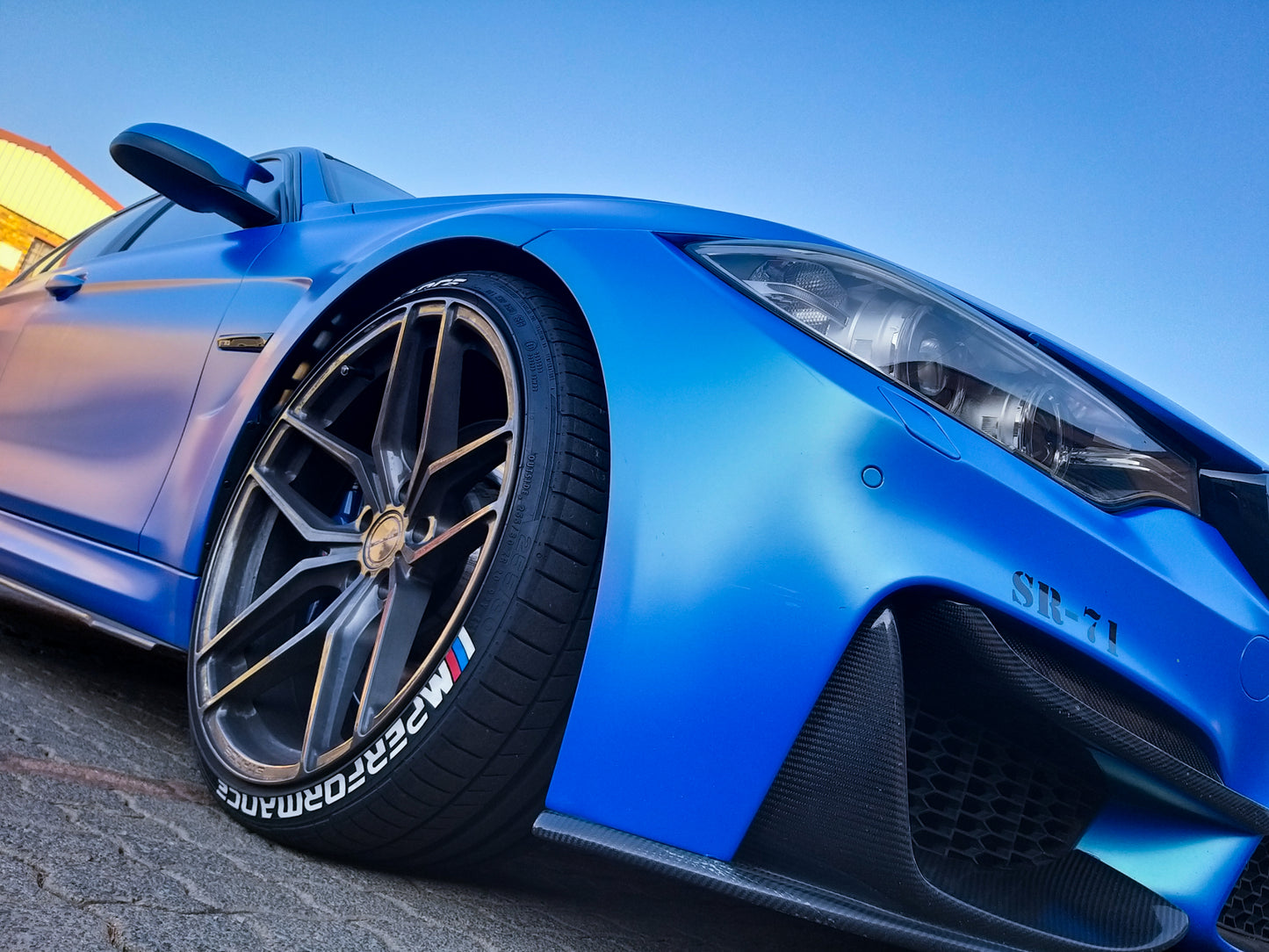 M Performance Tire Stickers