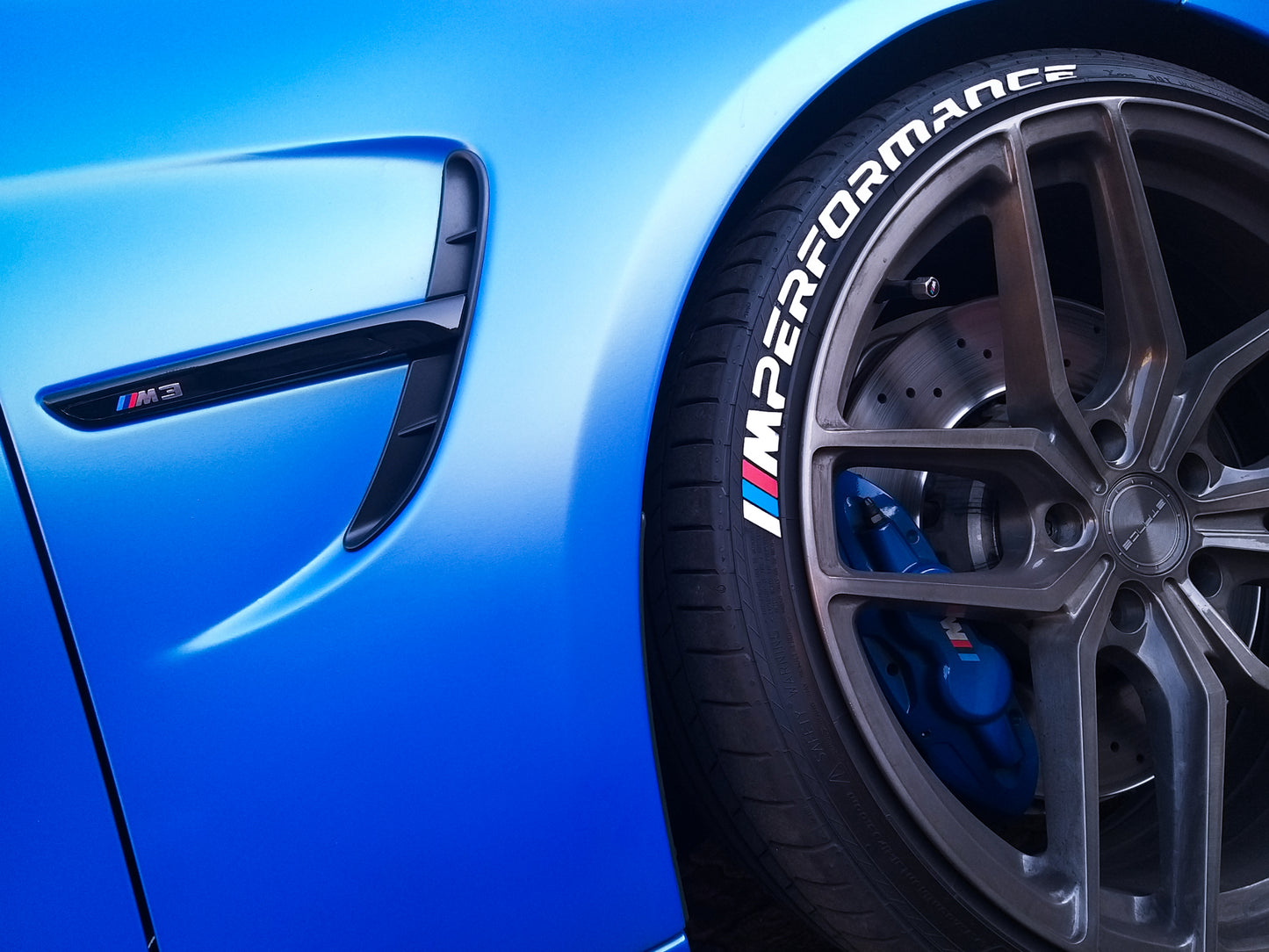 M Performance Tire Stickers