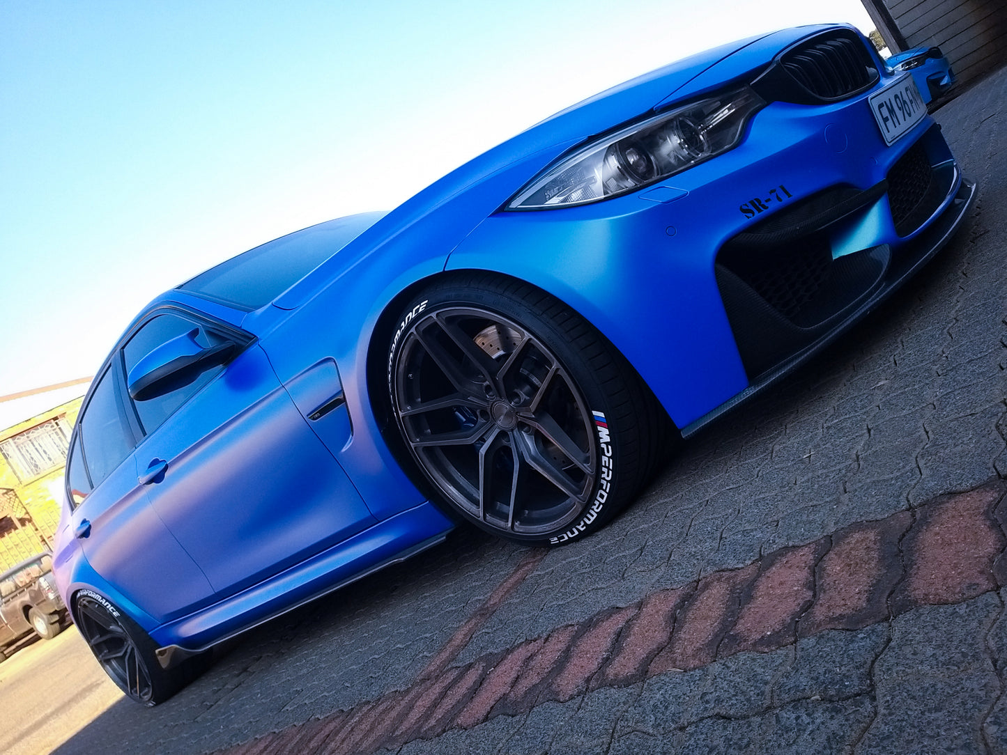 M Performance Tire Stickers