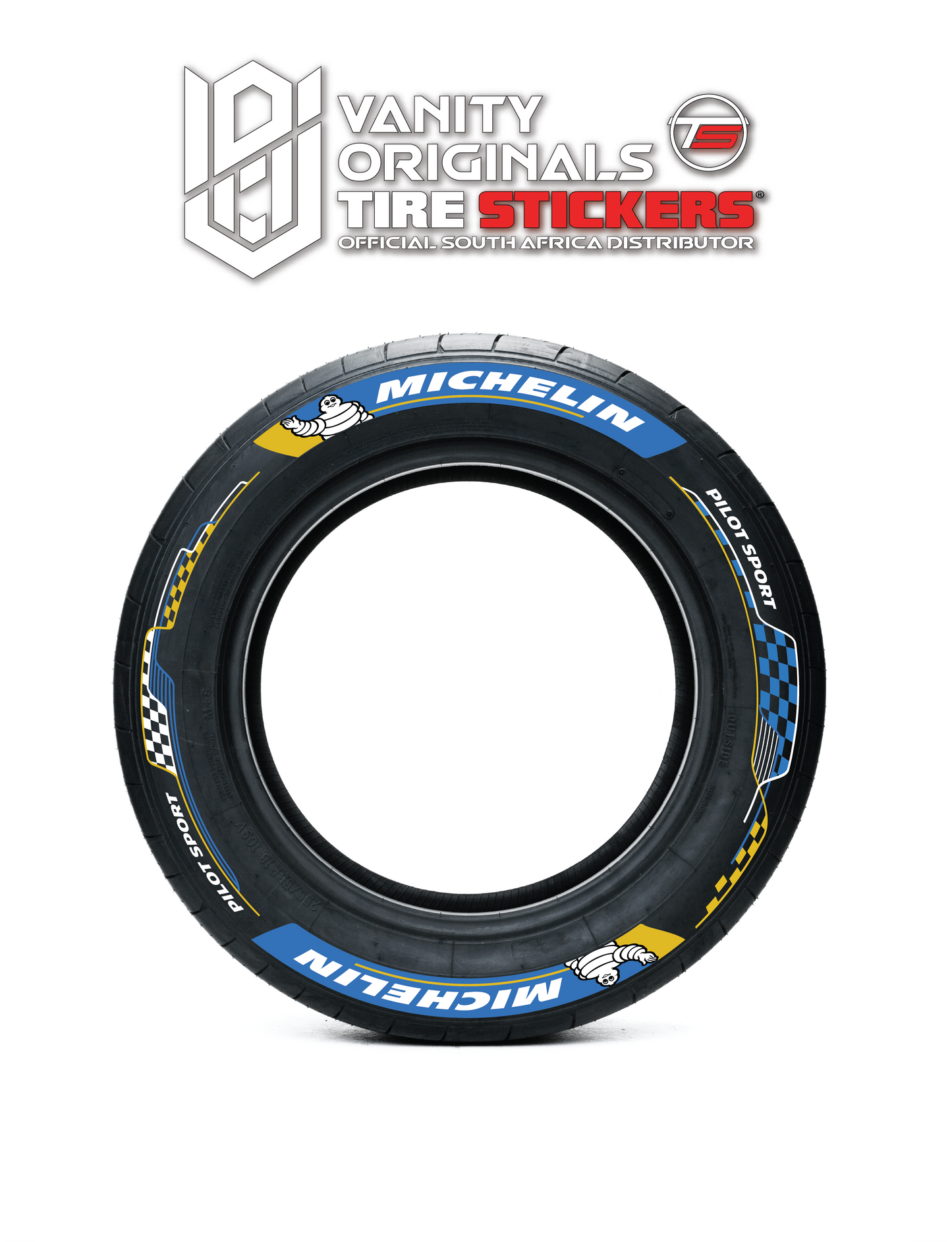 Michelin Formula E Tire Stickers