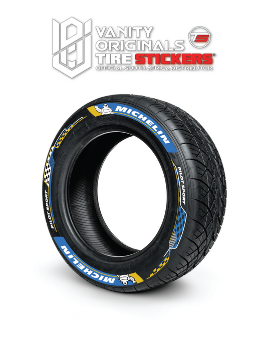 Michelin Formula E Tire Stickers