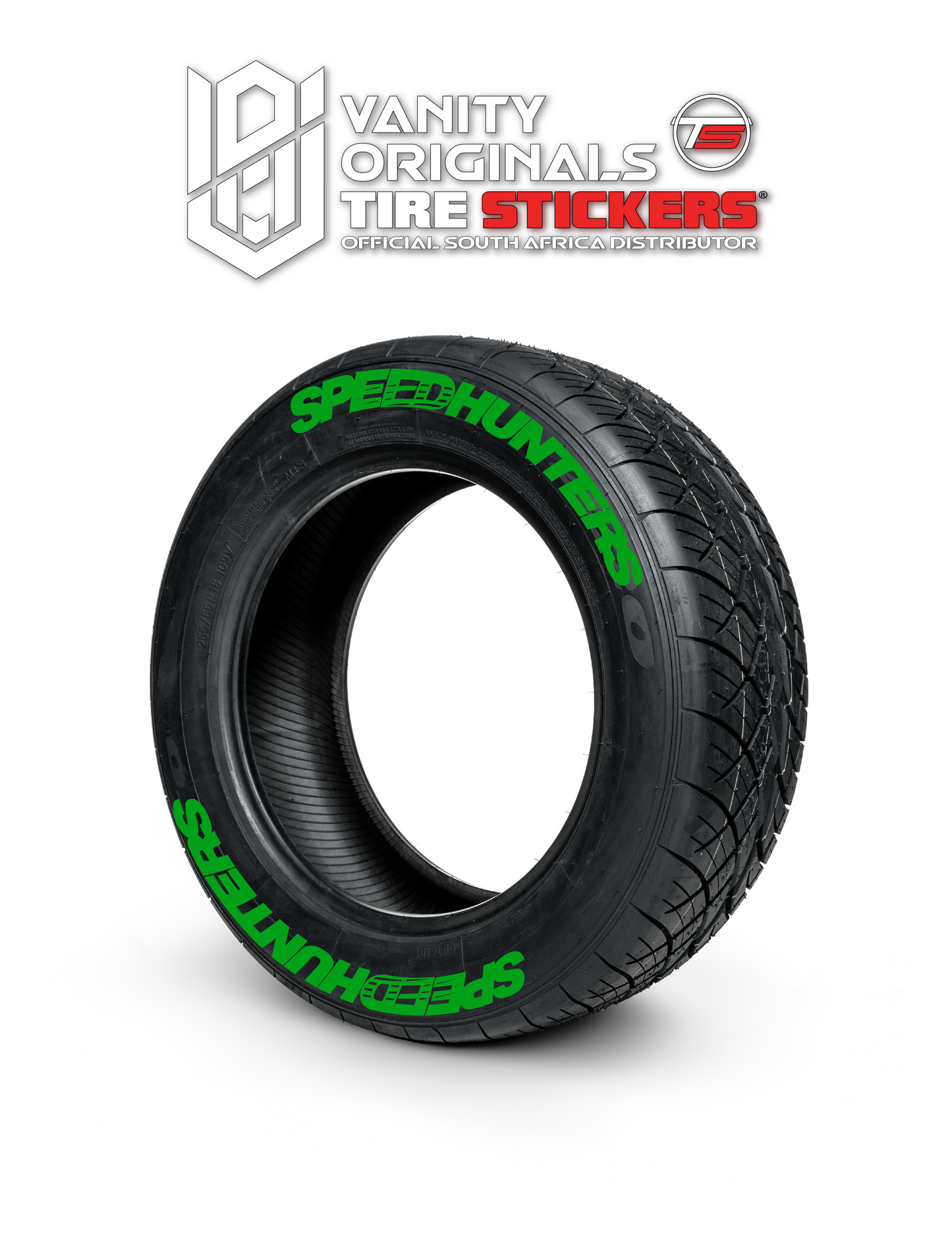 Speed Hunters Tire Stickers