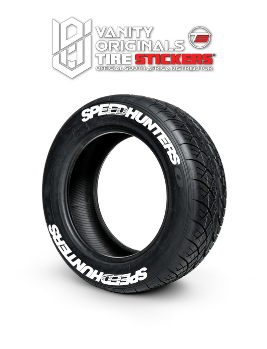 Speed Hunters Tire Stickers
