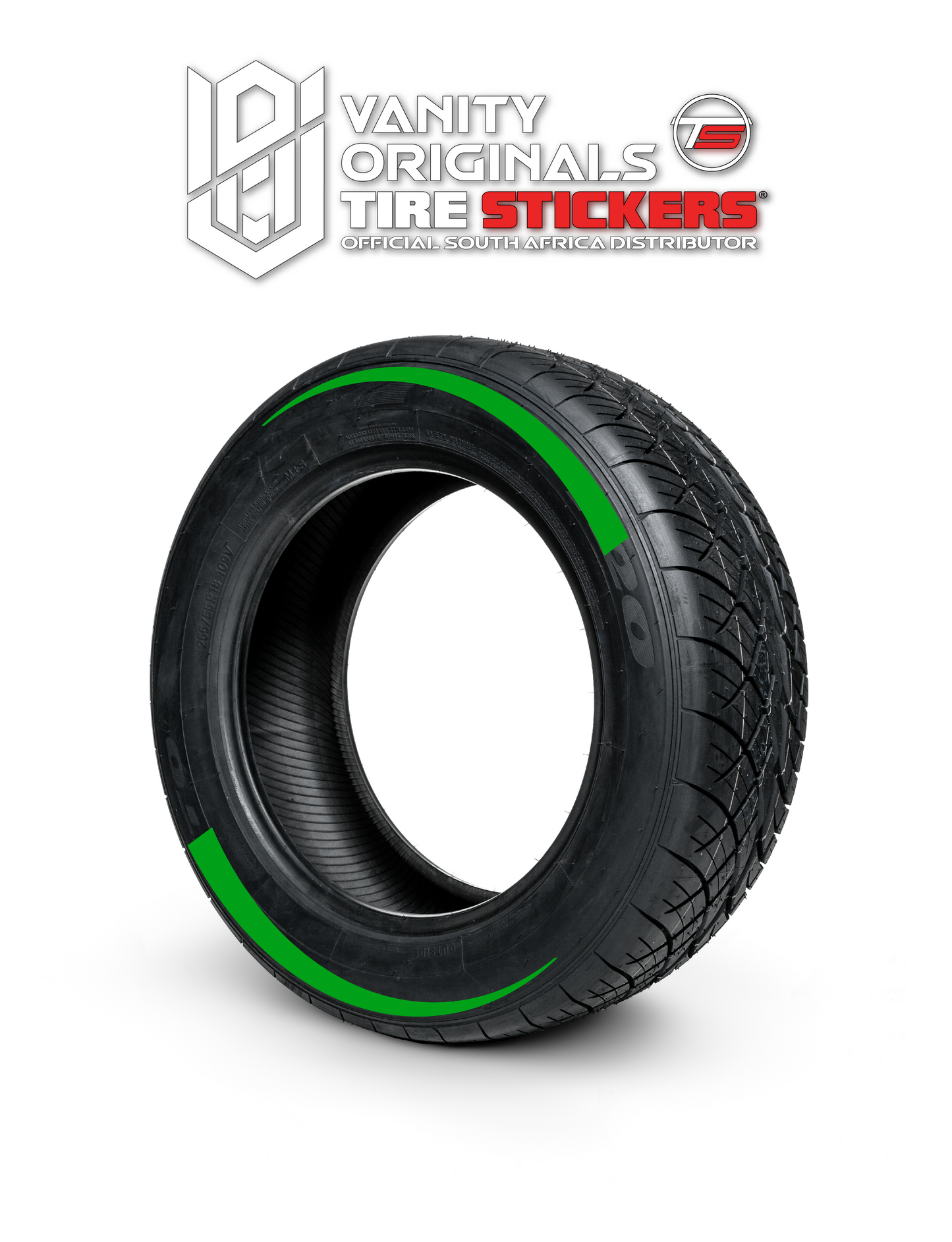 Stripes Flow Tire Stickers