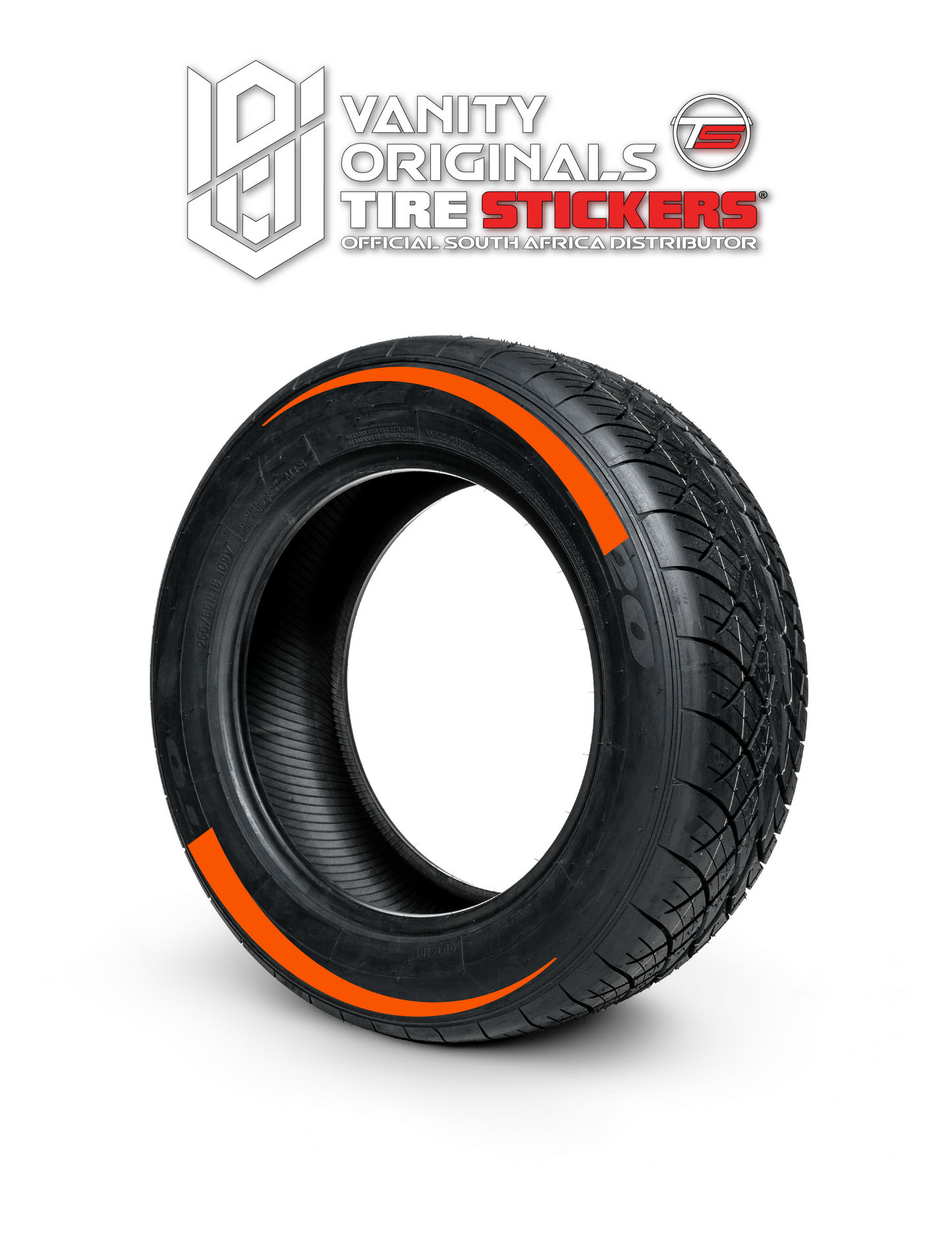 Stripes Flow Tire Stickers