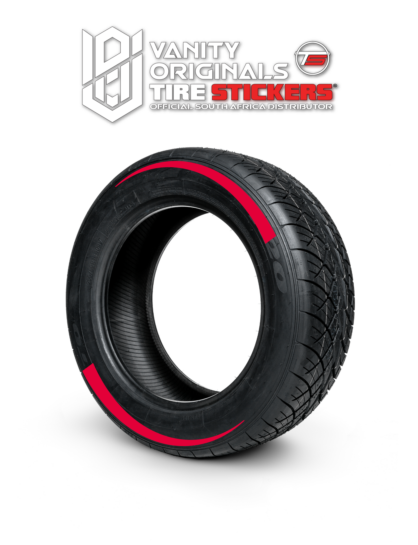 Stripes Flow Tire Stickers