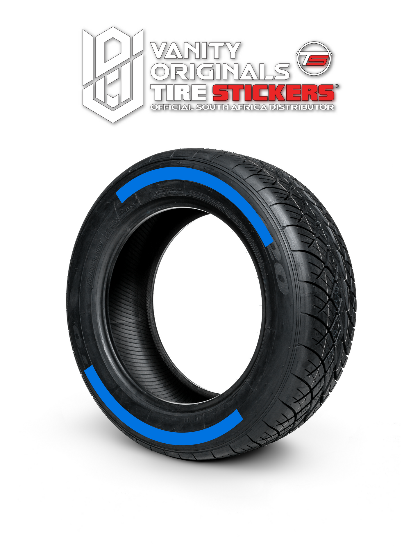 Stripes Line Tire Stickers