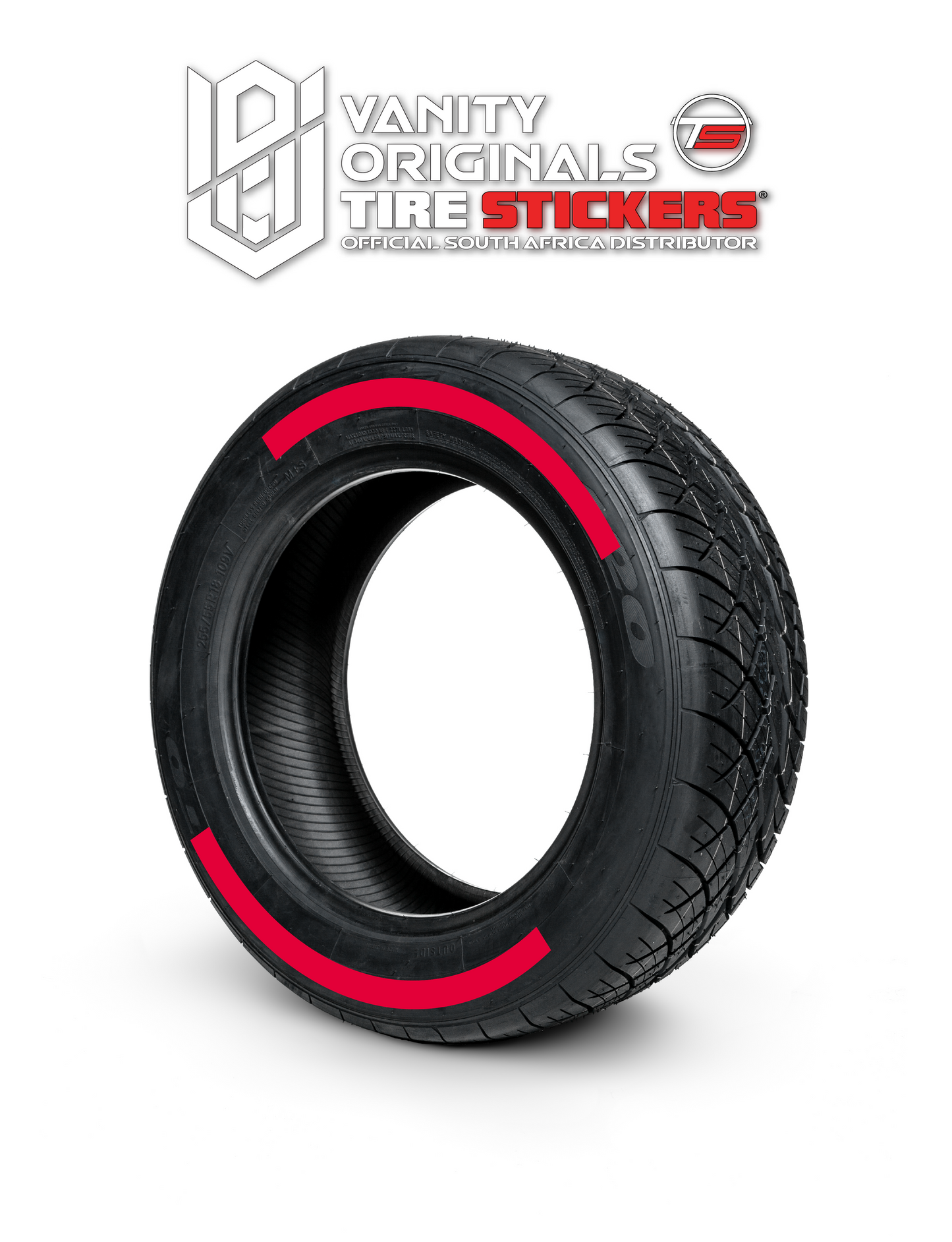 Stripes Line Tire Stickers