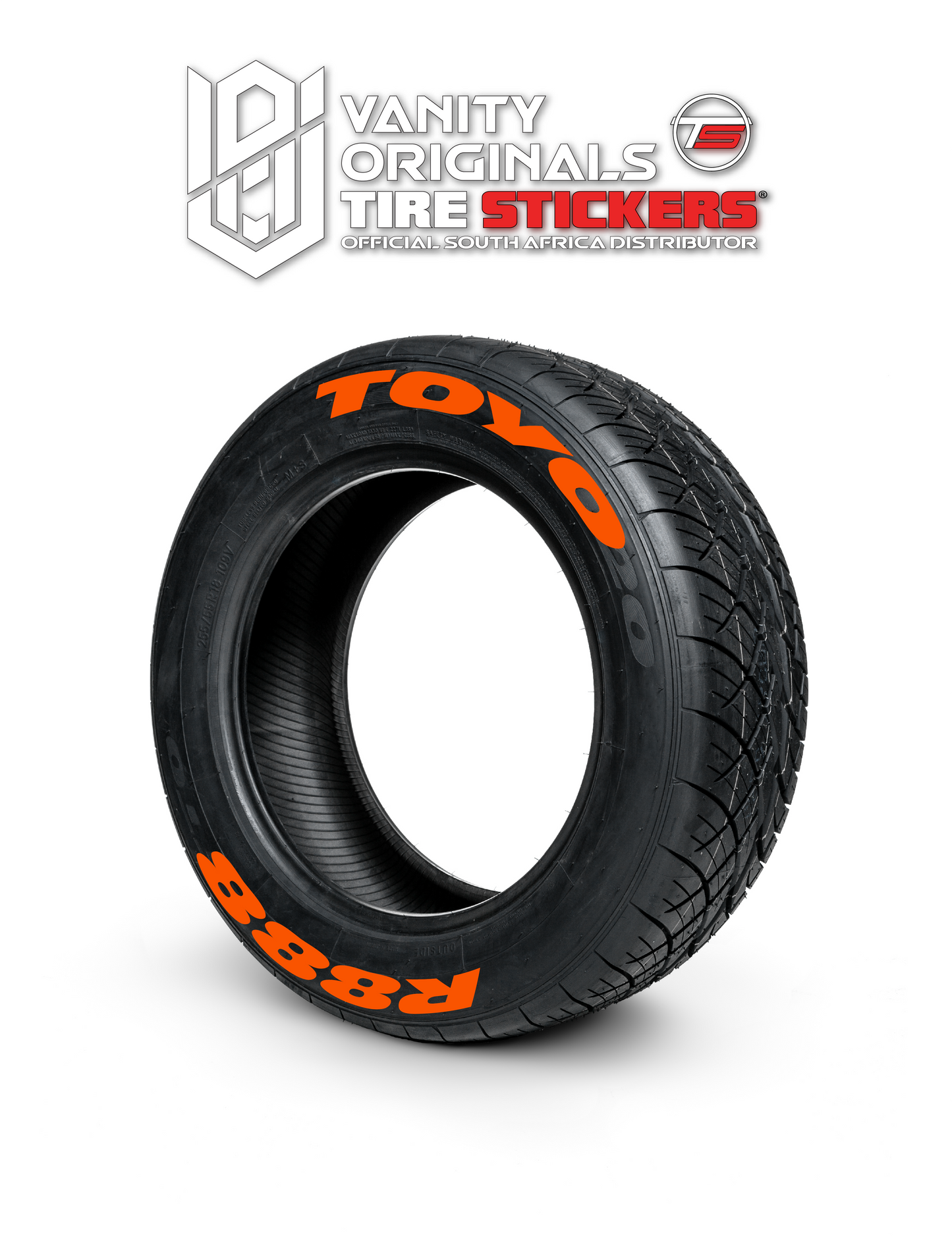 Toyo R888 Tire Stickers