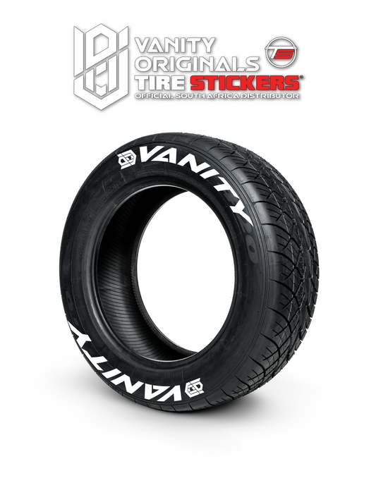 Vanity Tire Stickers