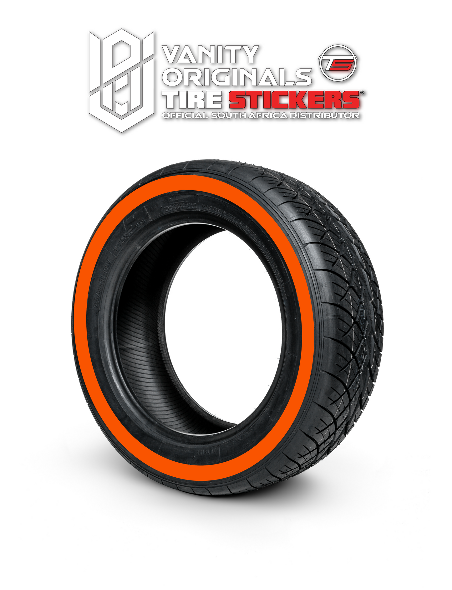 White Wall Tire Stickers