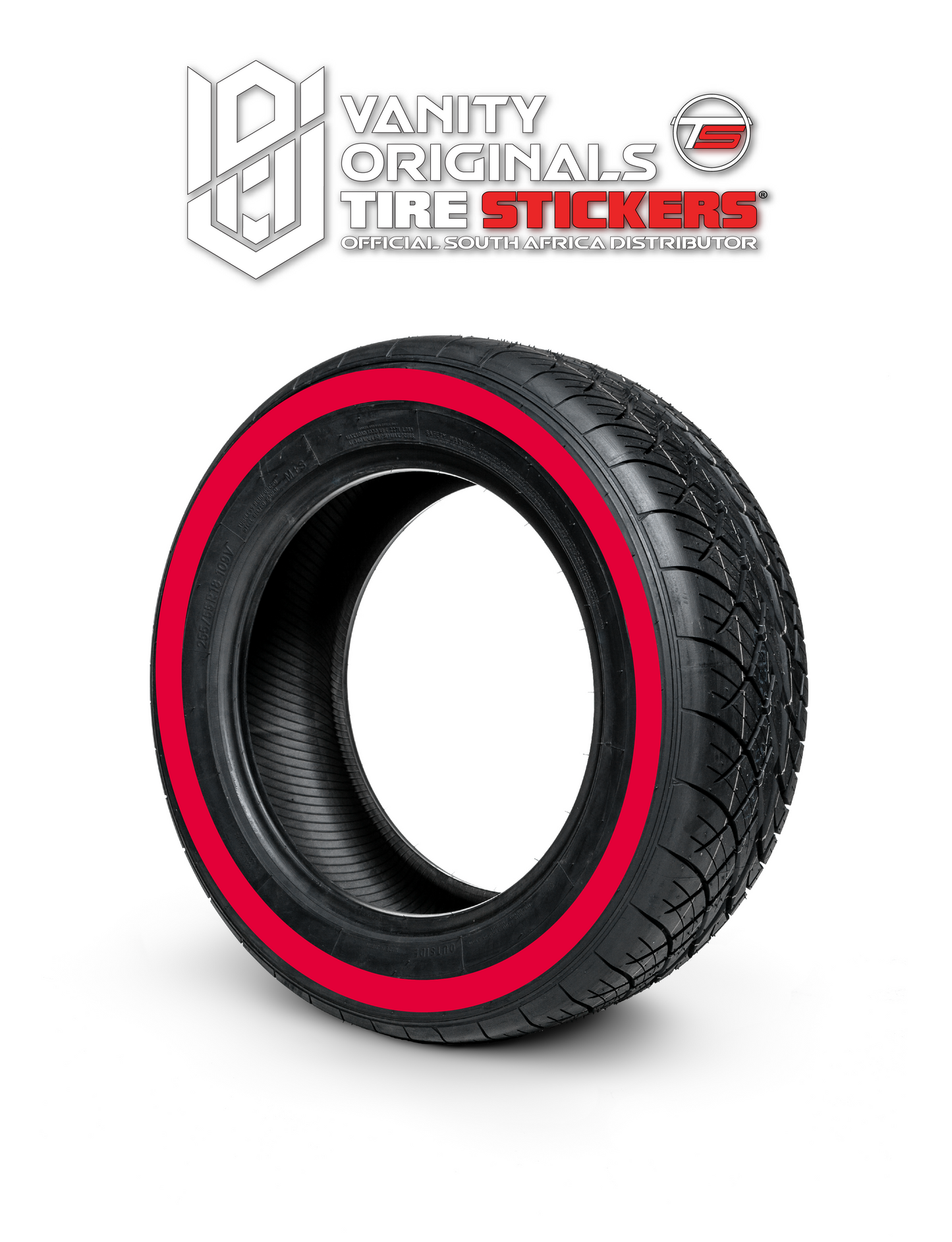White Wall Tire Stickers