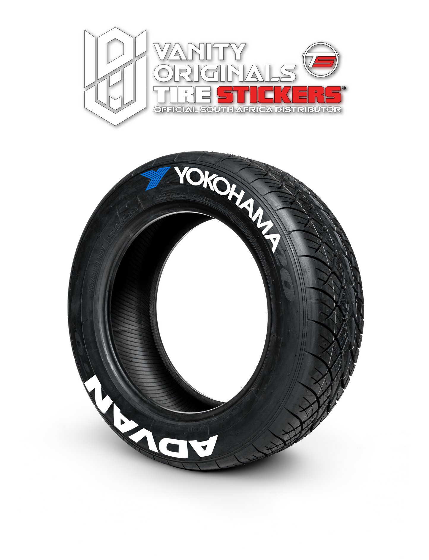 Yokohama Advan Tire Stickers