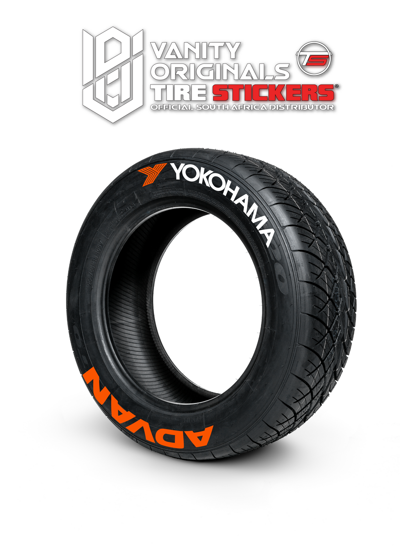 Yokohama Advan Tire Stickers
