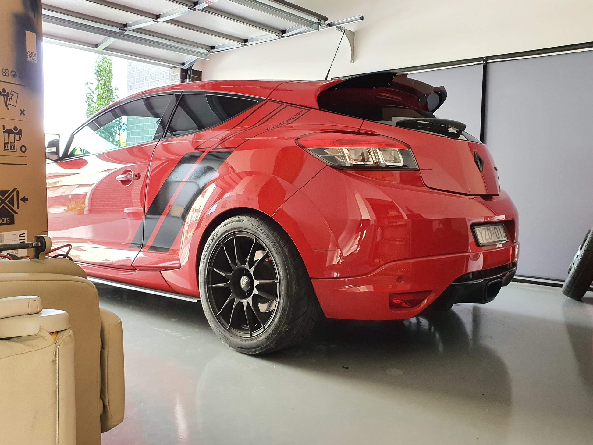renault megane 3 rear wing spoiler