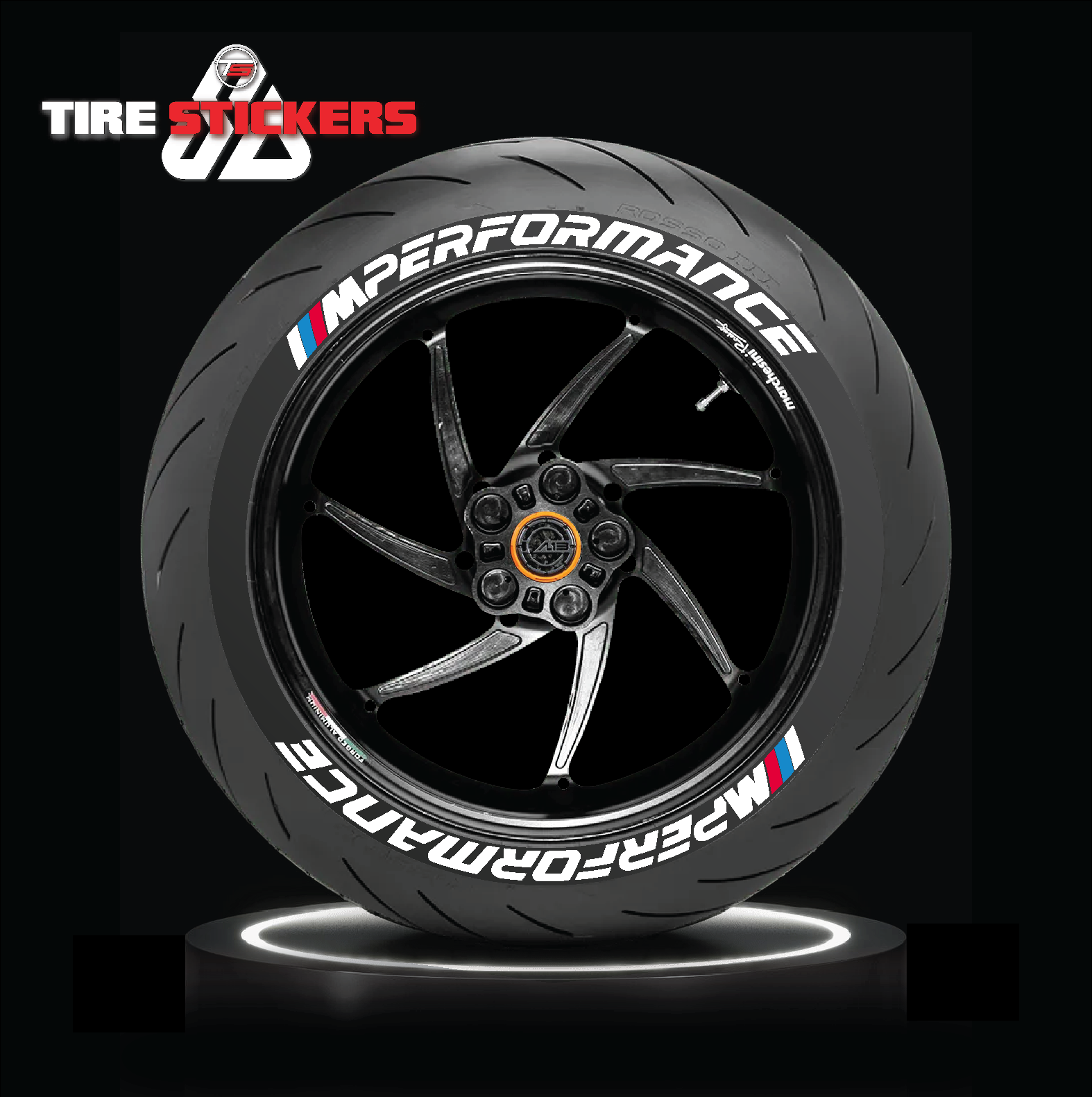 Treadstone Performance Sticker M Performance Bike Tire Stickers | Tire Stickers SA – Custom and Brand ...