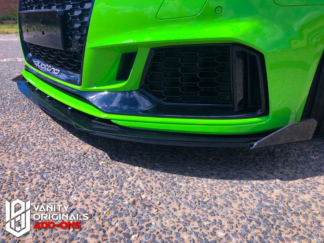 Audi RS 3 Adjustable Front Splitter