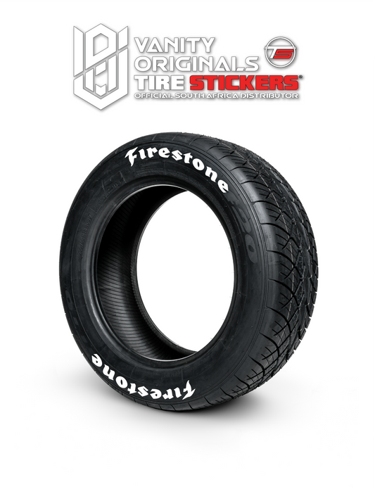 Firestone Tire Stickers