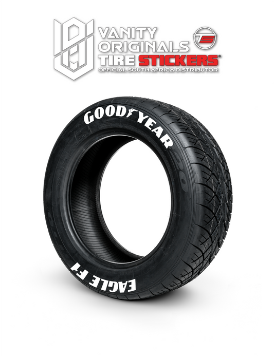 Goodyear Eagle F1 Tire Stickers
