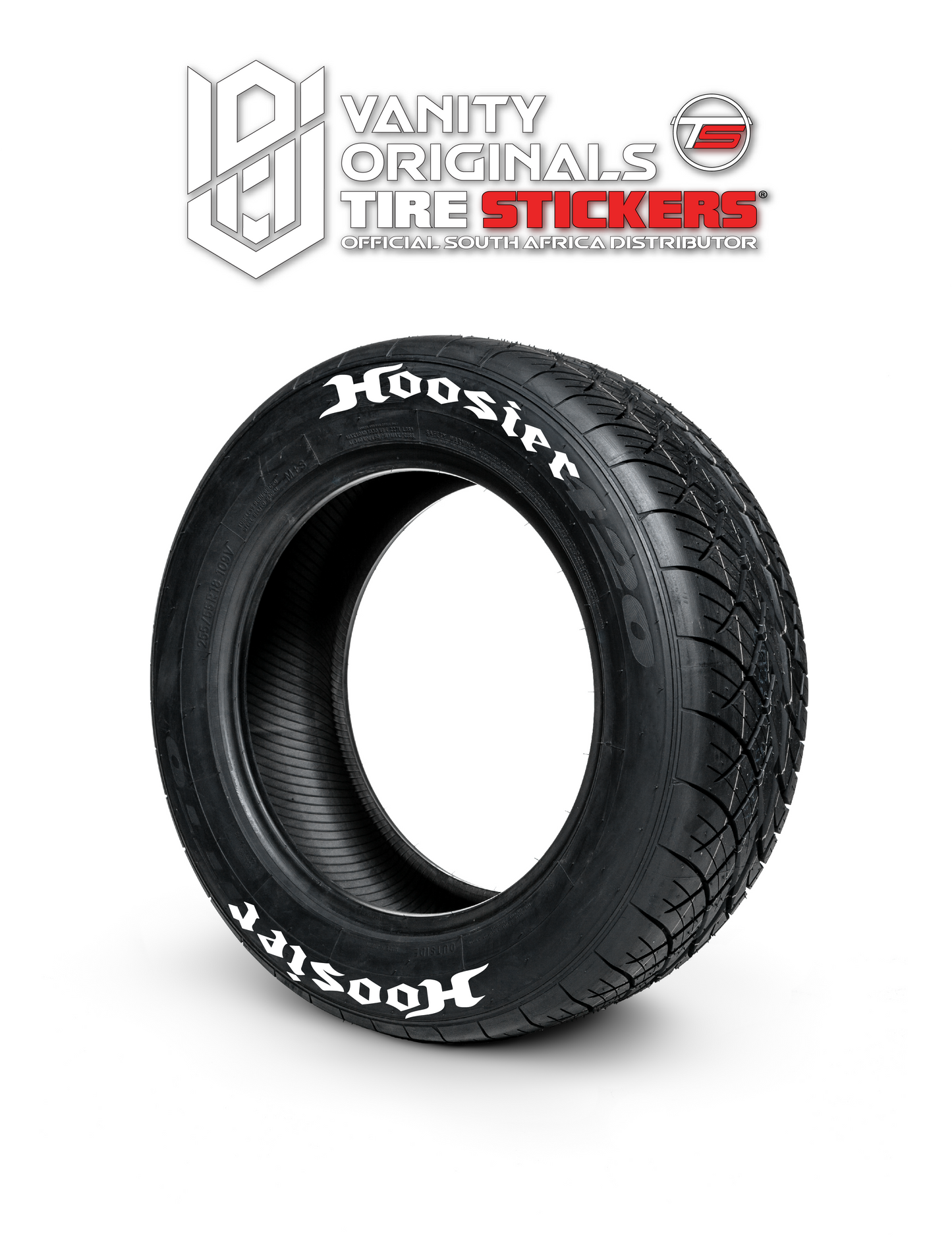 Hoosier ( 8x Rubber Decals, Adhesive & Instructions Included )