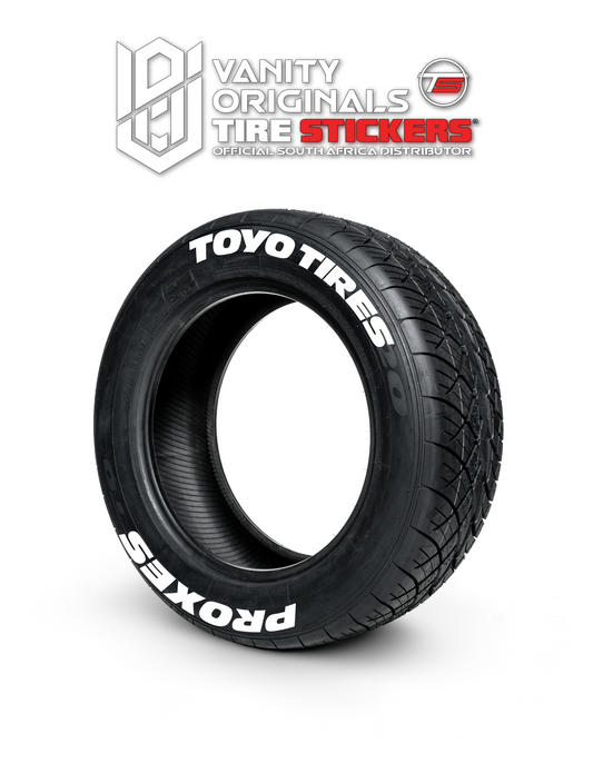 Toyo Tires Proxes Tire Stickers